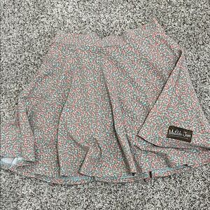 Matilda Jane Coral and Mint Patterned Skort